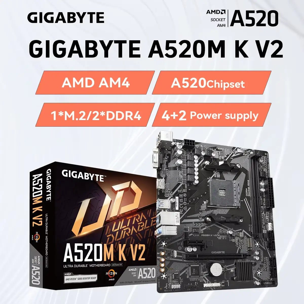 GIGABYTE A520M K V2