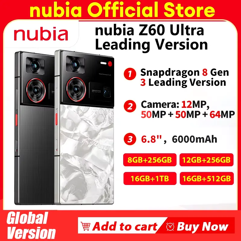Nubia Z60 Ultra Leading Version