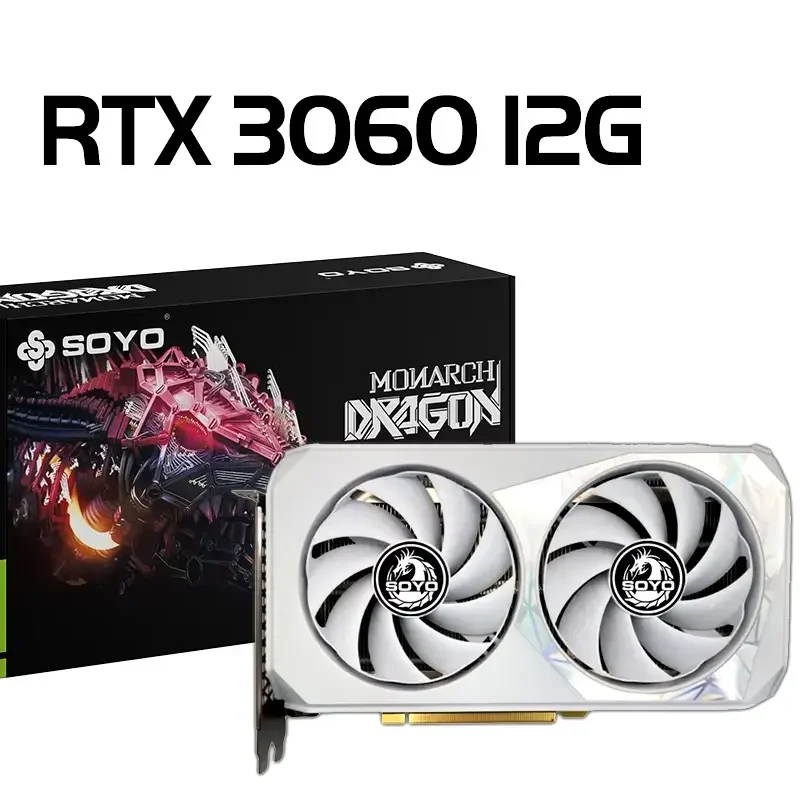 SOYO NVIDIA GeForce RTX 3060 GDDR6 NVIDIA New GPU