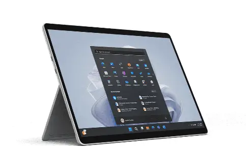 Microsoft Surface Pro 9: Microsoft Surface to tablet
