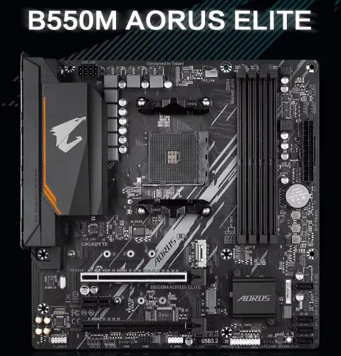 GIGABYTE B550M AORUS ELITE